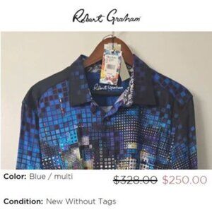Robert Graham Disco Skull Long Sleeve Sport Shirt